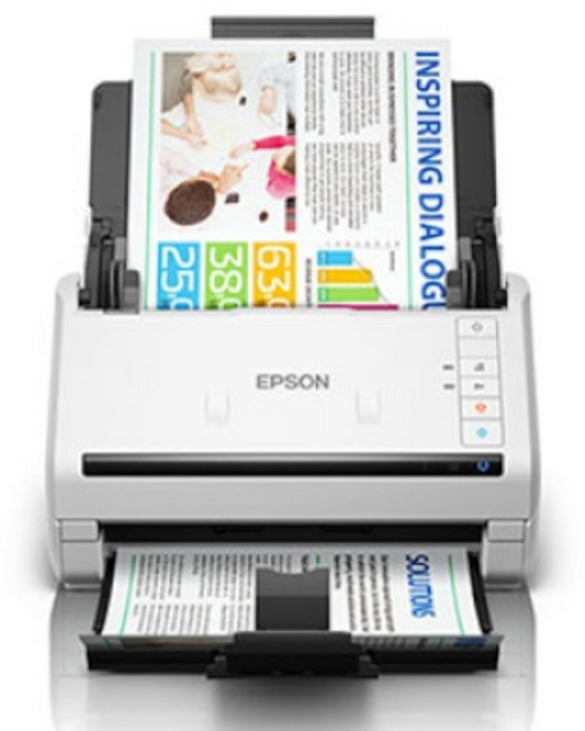 [EPSON] 엡손 양면스캐너 DS-530|| (A4/양면스캔/광학해상도600dpi/ADF급지량50매/자동급지장치/이중급지감지/OCR문자인식/백지스킵/Mac지원/연결방식USB3.0, DS-530