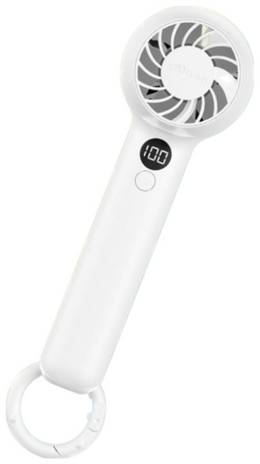 soluna 휴대용 미니 손 선풍기, SLN-HF01, 오프화이트