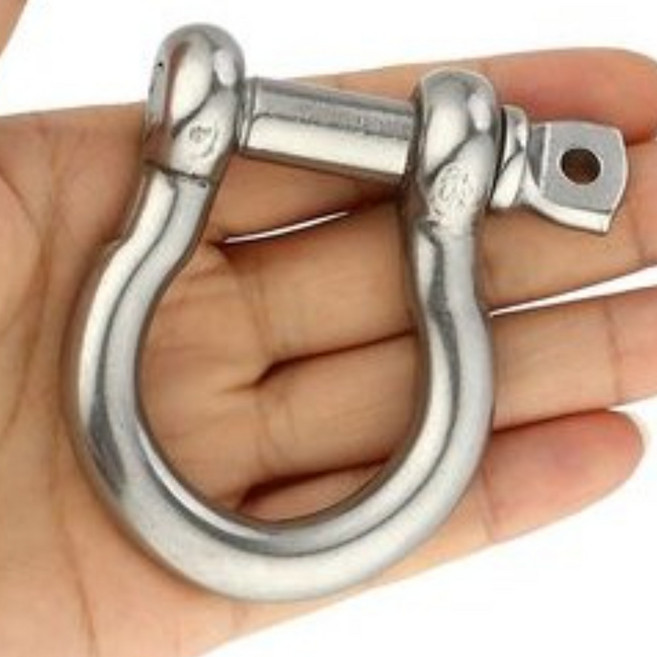 굿나잇몰 스텐 샤클 고리 와이어 후크 연결 고리 5mm 6mm 8mm 10mm 12mm 16mm, 1개