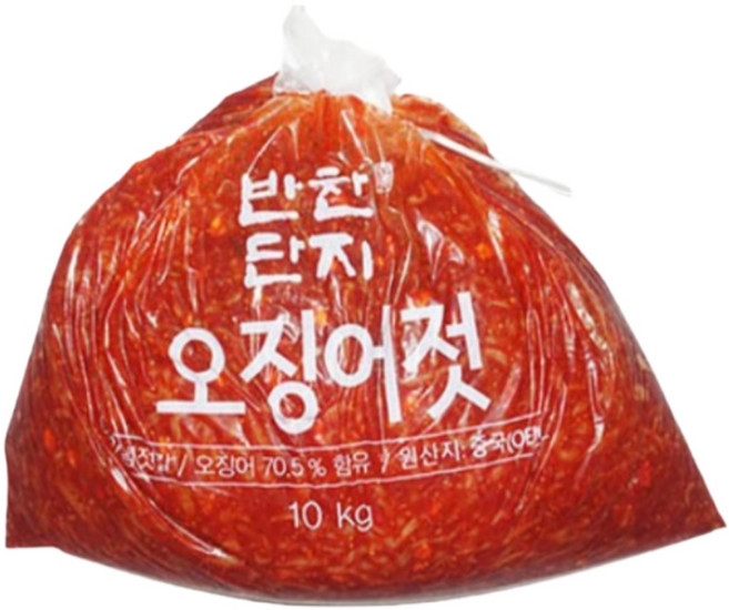 반찬단지 반찬단지 오징어젓 10k, 10kg, 1개