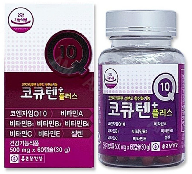 종근당건강 코큐텐 플러스, 60정, 1개