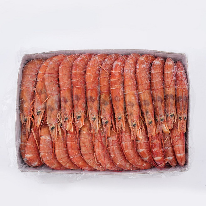 홍새우 L2 40-60미 2KG 아르헨티나 적새우 붉은 랍스터 냉동 새우, 홍새우 L2 2kg+드라이구성, 1개