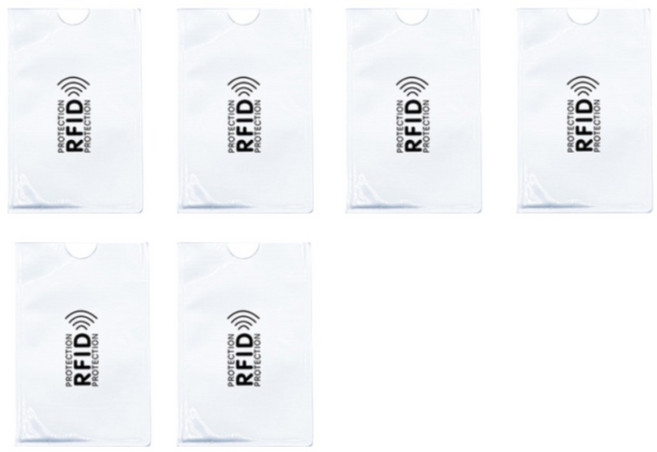 모노숲 RFID차단 안티스키밍 카드 슬리브