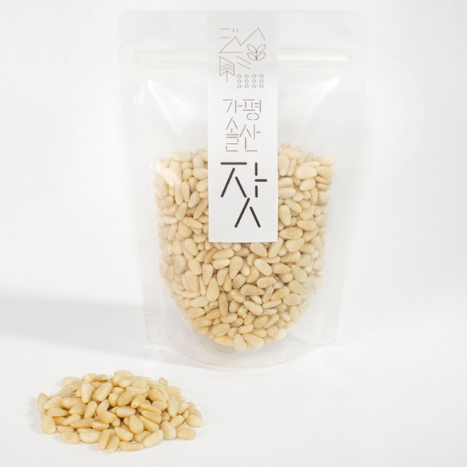 가평솔산 백잣, 1개, 150g