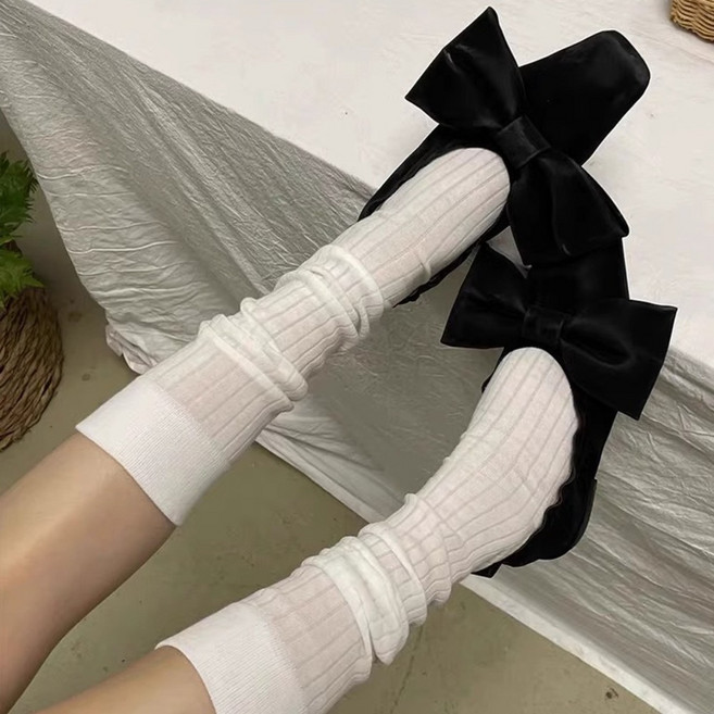 래빗앤코 봄 여름 가을양말 시스루니삭스 루즈핏 롱양말 플랫슈즈양말 로퍼양말 양말코디