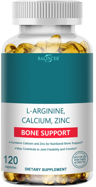 뼈 건강 영양 보충제로 소아 청소년 및 성인에게 적합, 1개, 60정