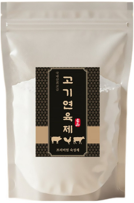 국내산 연육제 고기 숙성 각종 육류용 100g 샘플