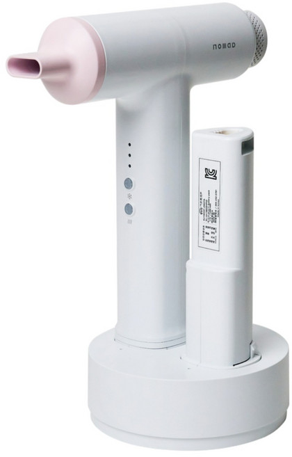 노마드 3세대 무선 헤어 드라이기 초강력 두피보호 항공 드라이기 최신형, 싱글세트(배터리1개)