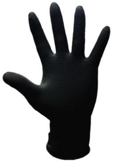 그레이거 다목적 라텍스 고무장갑 M, 블랙, 25개