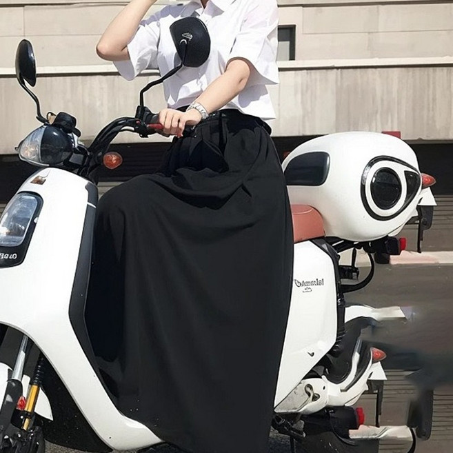 冰絲一片式防曬裙