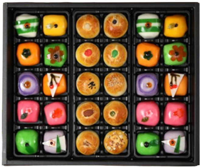 진화과자 만주10구 화과자20구 선물세트 (일반포장) 설 추석 명절 선물세트, 1.45kg, 1세트