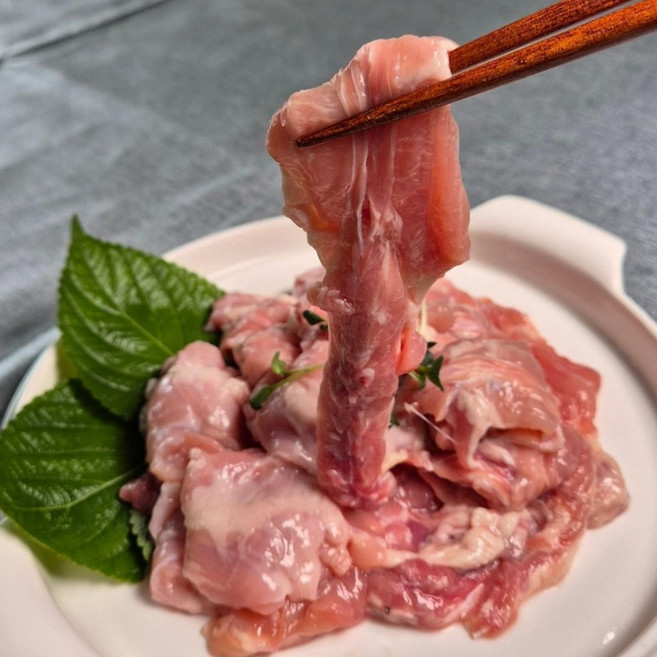 [특별하닭] 국내산 닭목살 10kg 공장직판 세세리 냉동 생닭 특수부위, 10개, 1kg