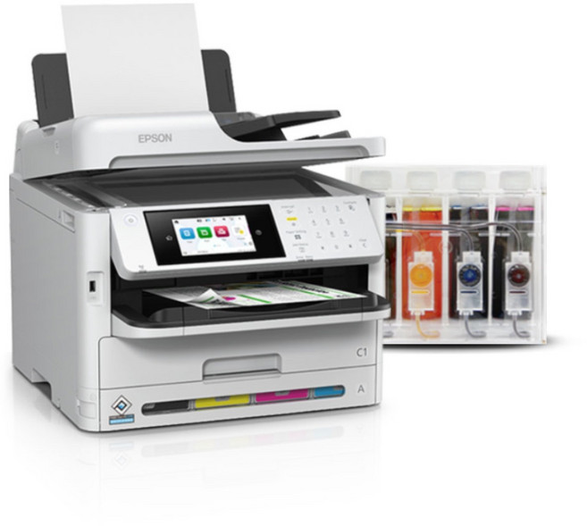 엡손 WF-C5890 무한잉크 복합기 잉크젯 설치 완제품 (잉크포함), 5890+1200ml