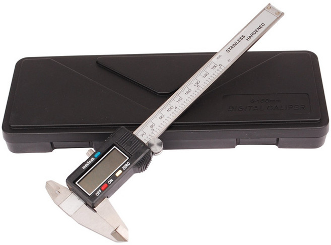 블랙 디지털 버니어캘리퍼스 150mm 스텐 캘리퍼스 전문가용, 블랙디지털버니어캘리퍼스150mm / 캘리퍼스 버니어, 1개