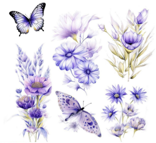 퀘인트 여성 헤나스티커, 1개, 5번