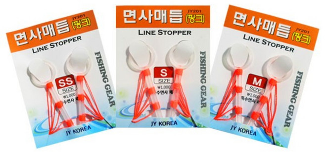 (2p 5p 10p) S JY 국산 면사 매듭 낚시채비 시인성 우수 초간편, 2개, JY 국산 면사 매듭S