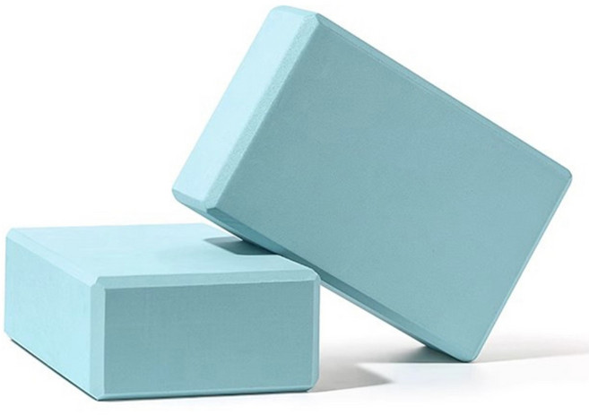 그루홈 고밀도 요가블럭 2P 세트, 2개, 민트