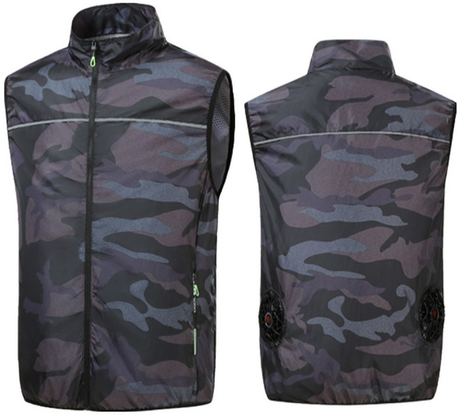 쿨링조끼 선풍기 내장 20000mAh 아이스조끼 남녀공용 낚시 등산 현장작업