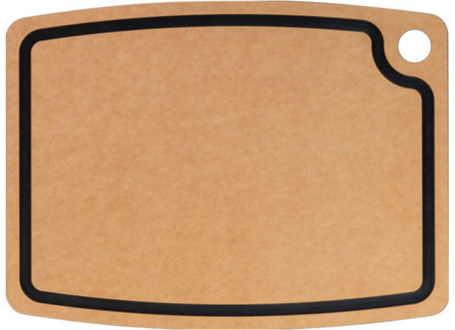 오리지니크 원목 나무 압축 홈도마 내츄럴 M, 내추럴, 1개