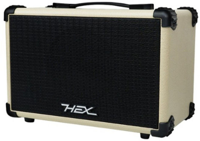 HEX 베이스앰프 HBA15 베이스기타용 콤보앰프15W 기타앰프 색상 택1, 아이보리IV, 1개