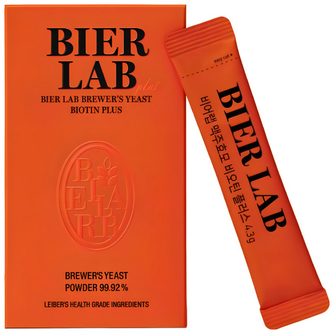 비어랩 독일산 맥주효모 환 비오틴 플러스 스틱형, 60.2g, 6박스