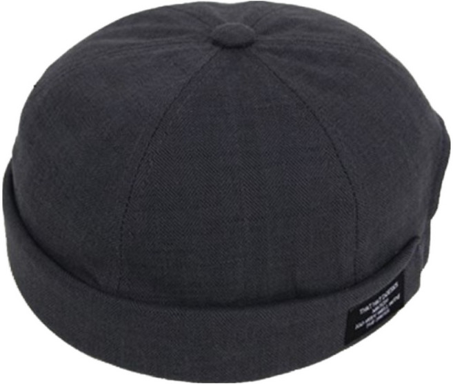 블랙라벨 패치와치캡 챙없는모자 남녀공용