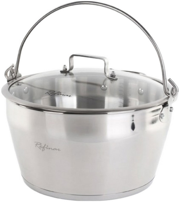 레피나 IH 스테인레스 9리터 잼팟 + 유리뚜껑 RFN-1002H, 1개, 24cm