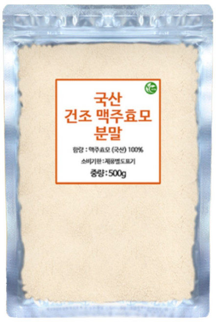 신영몰 국산 맥주효모 분말 가루 500g 국내산 건조 맥주효모 100%, 3개