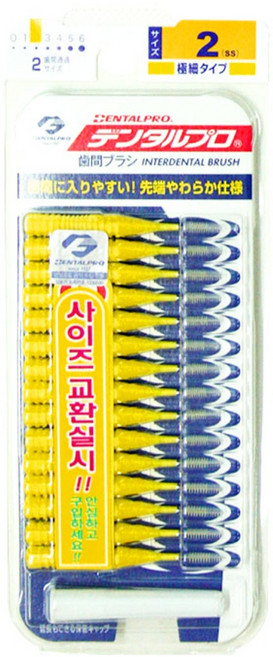 잭스 덴탈프로 I형 치간칫솔 SS, 10개입, 3개