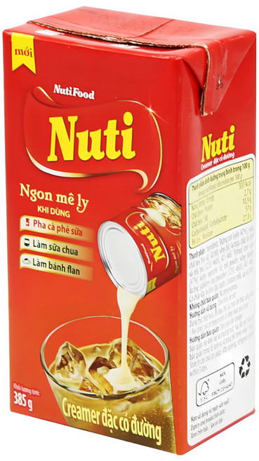 누티푸드 크리머 스위텐드 연유 시럽, 385g, 24개