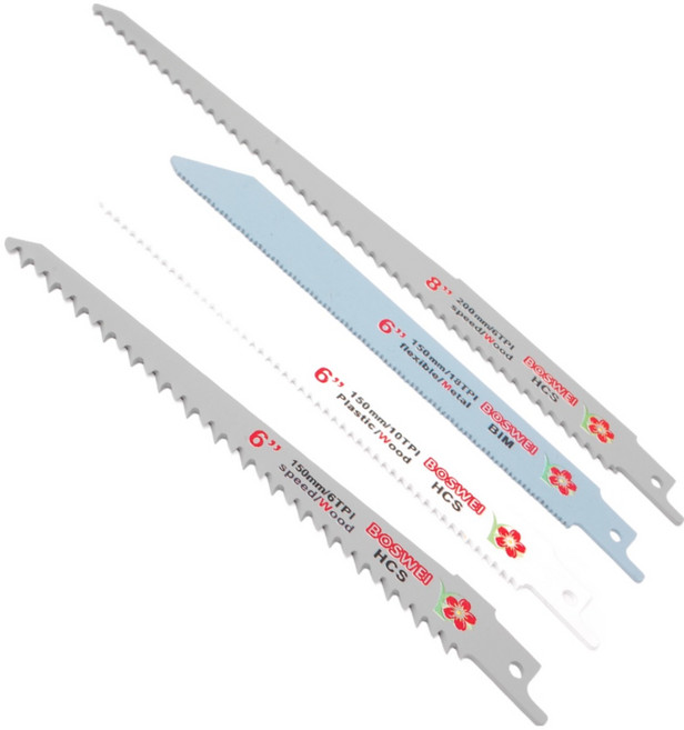 10P 혼합 4종 컷소날 세트 목재 금속 겸용 컷소날 세트, 1개