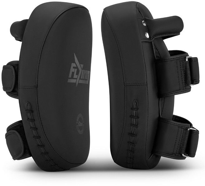 FIVING 권투 태권도 타이 복싱 무술 격투 훈련 복싱 펀치 아크 디자인 미트 1세트2pc, 2개, 블랙