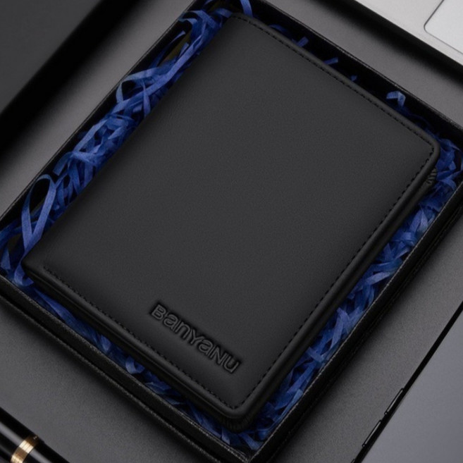 프리미엄 심플 소가죽 남성 반지갑 N2061