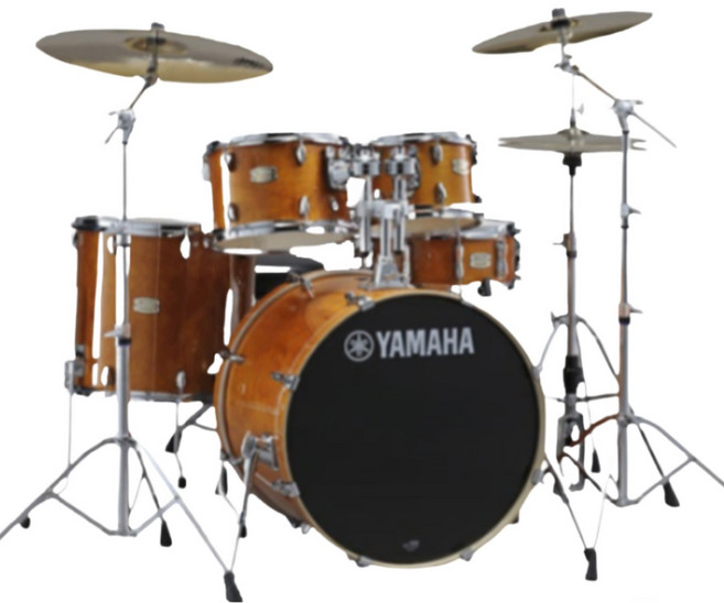 야마하 스테이지커스텀 5기통 드럼 세트+질젼 S패밀리 심벌 풀패키지 / YAMAHA 드럼, Natural Wood, 1개