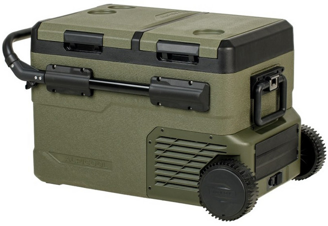 알피쿨 캠핑냉장고 Xultra35, Xultra35_K, 플래티넘 올리브, 38L