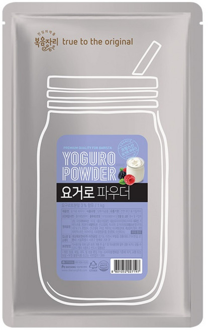 대상 요거로 파우더, 1개, 1개입, 1kg