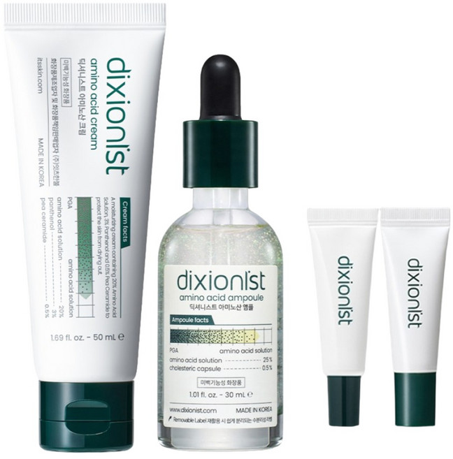 딕셔니스트 아미노산 크림 50ml + 아미노산 앰플 30ml + 미니어처 2종, 1개