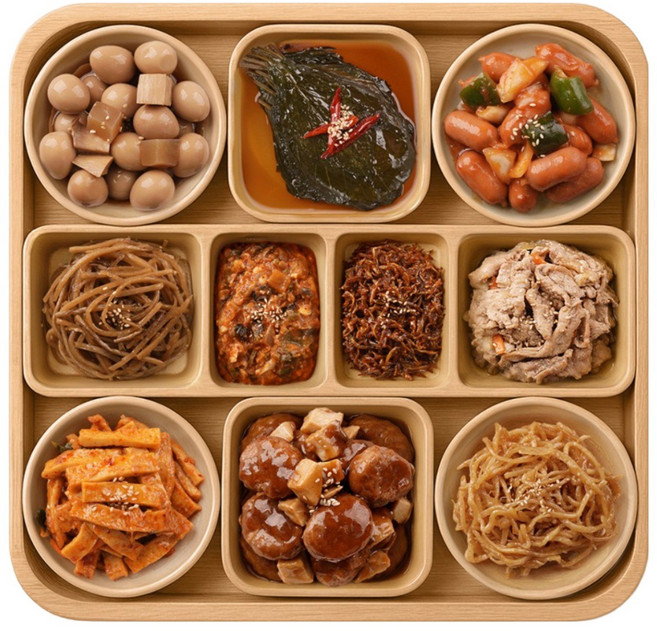 모두의집밥 일주일 밑반찬 10종, 1세트, 1.22kg