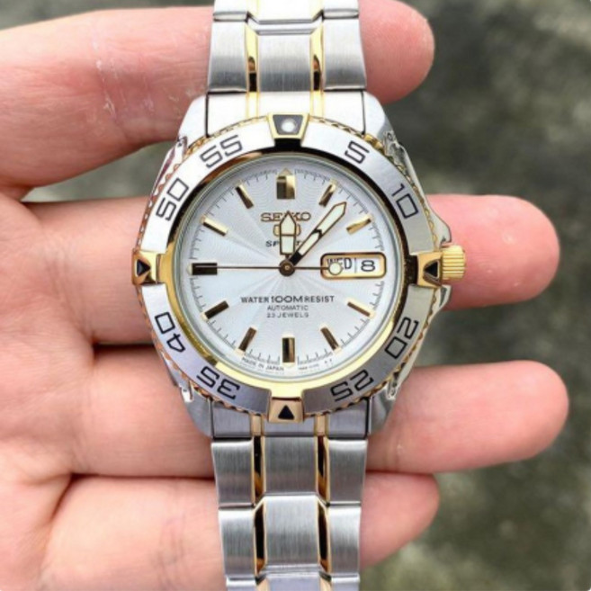 Seiko 세이코 5 Sports Automatic SNZB24 SNZB24J1 SNZB24J Japan Made 100M 남성용 시계