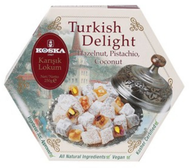 코스카 터키쉬 딜라이트 믹스넛 젤리, 250g, 1개