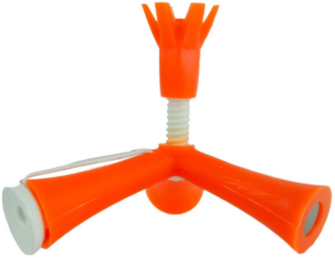 볼벤 트라이앵글 골프티 다용도티 삼각대티 삼발이 사계절티 4종 택1 오늘출발, 오렌지, 1개