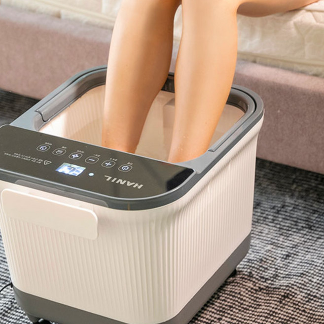 한일 프리미엄 족욕기 대형 대용량 발 마시지 스파 찜질 지압 온도조절 타이머 피로회복 힐링