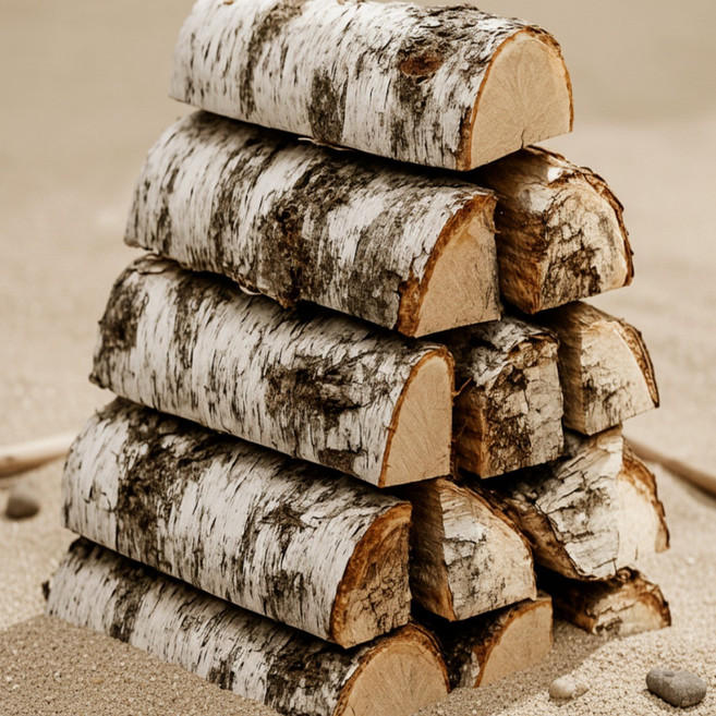 타니 자작나무 장작 10kg, 1박스