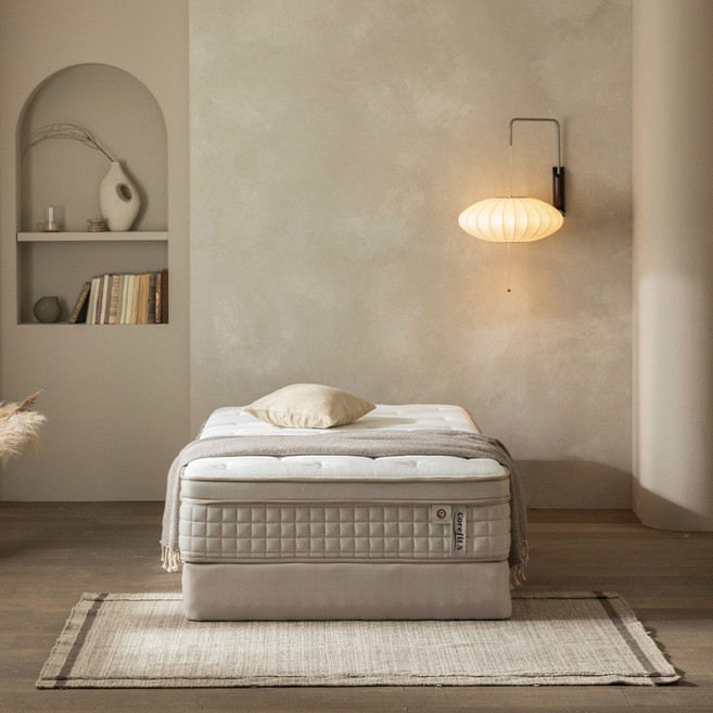 젠티스 탄탄한 코어핏S 포켓스프링 유로탑 매트리스 미디엄하드 28cm 슈퍼싱글 SS 퀸 Q 킹 K, 미디엄하드MH