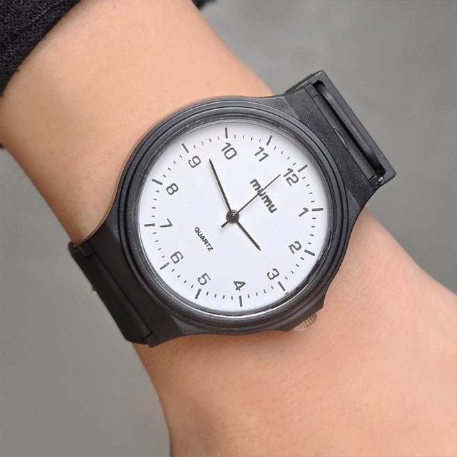 무무 수능 손목시계 저소음 배터리 교체키트 증정