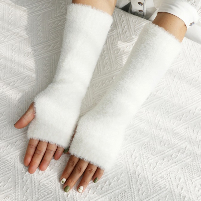 컴포어 겨울 필수템 따뜻한 롱 핸드워머 암워머