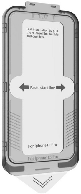 가꼬싶다 실패없는 2초부착 풀커버 강화유리 액정보호필름 2매 + 가이드툴 2개, 1개