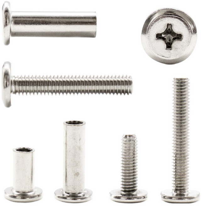 가구용 볼트 너트 니켈