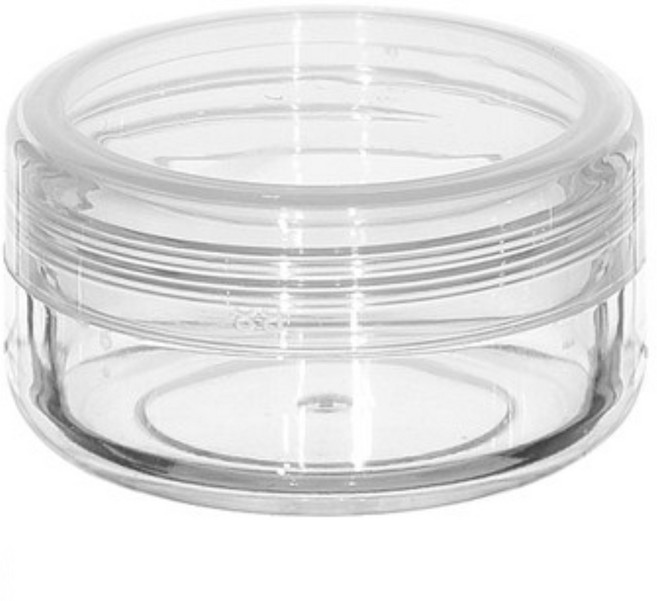 [25개묶음판매] PS크림용기 투명 3g 5g 10g 15g 20g 어메니티 DIY 휴대용 공병 화장품 소분 용기, 25개