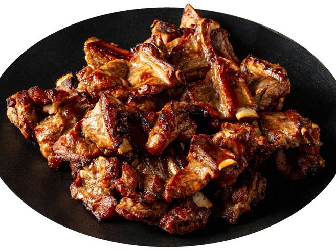 국내산 금쪽갈비 돼지갈비 등갈비 양념 구이, 500g, 1개